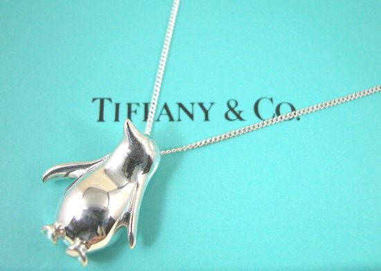 希少】Tiffany&Co. ティファニー ネックレス ペンギン SV925-